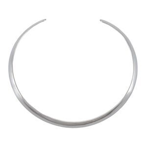 Vintage Sterling Silver 925 10mm Collar Necklace 16"